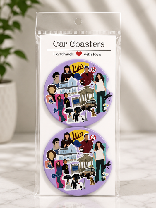 Gilmore Girls Car Coasters