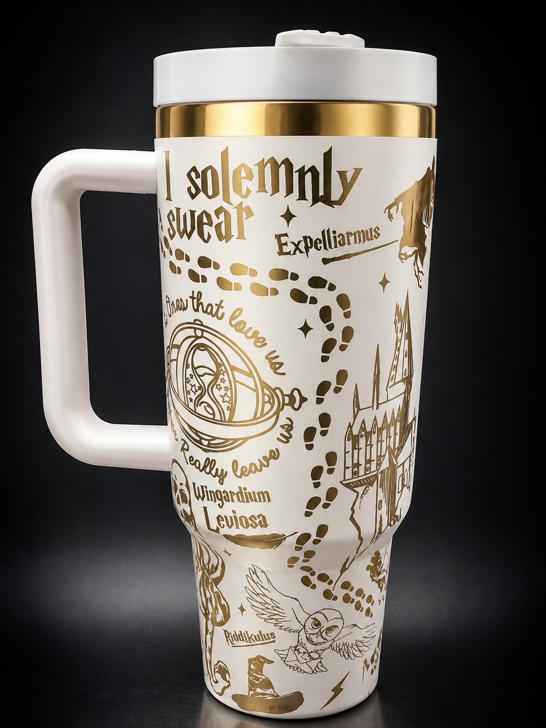 Harry Potter 40oz Engraved Tumbler
