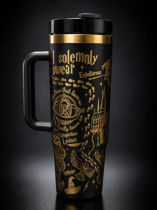 Harry Potter 40oz Engraved Tumbler