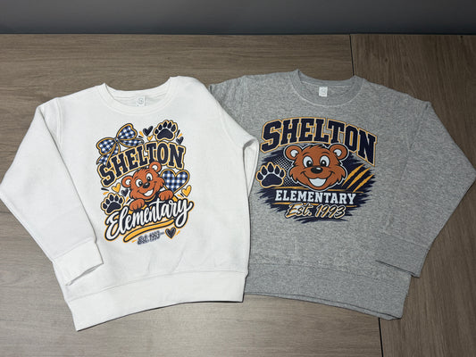Shelton Elementary Spirit Shirt - Youth Sweatshirt