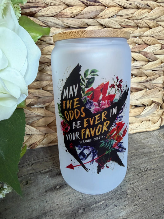 Hunger Games Glass Tumbler