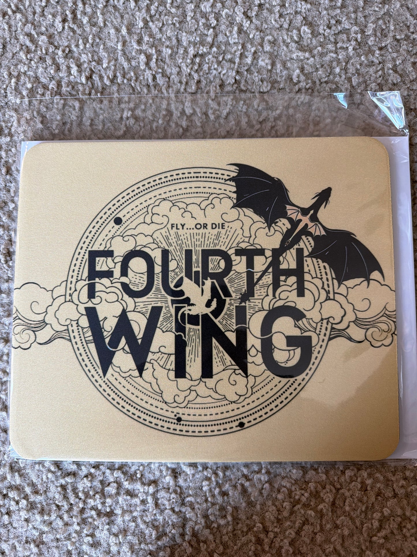 Fourth Wing Logo Mousepad