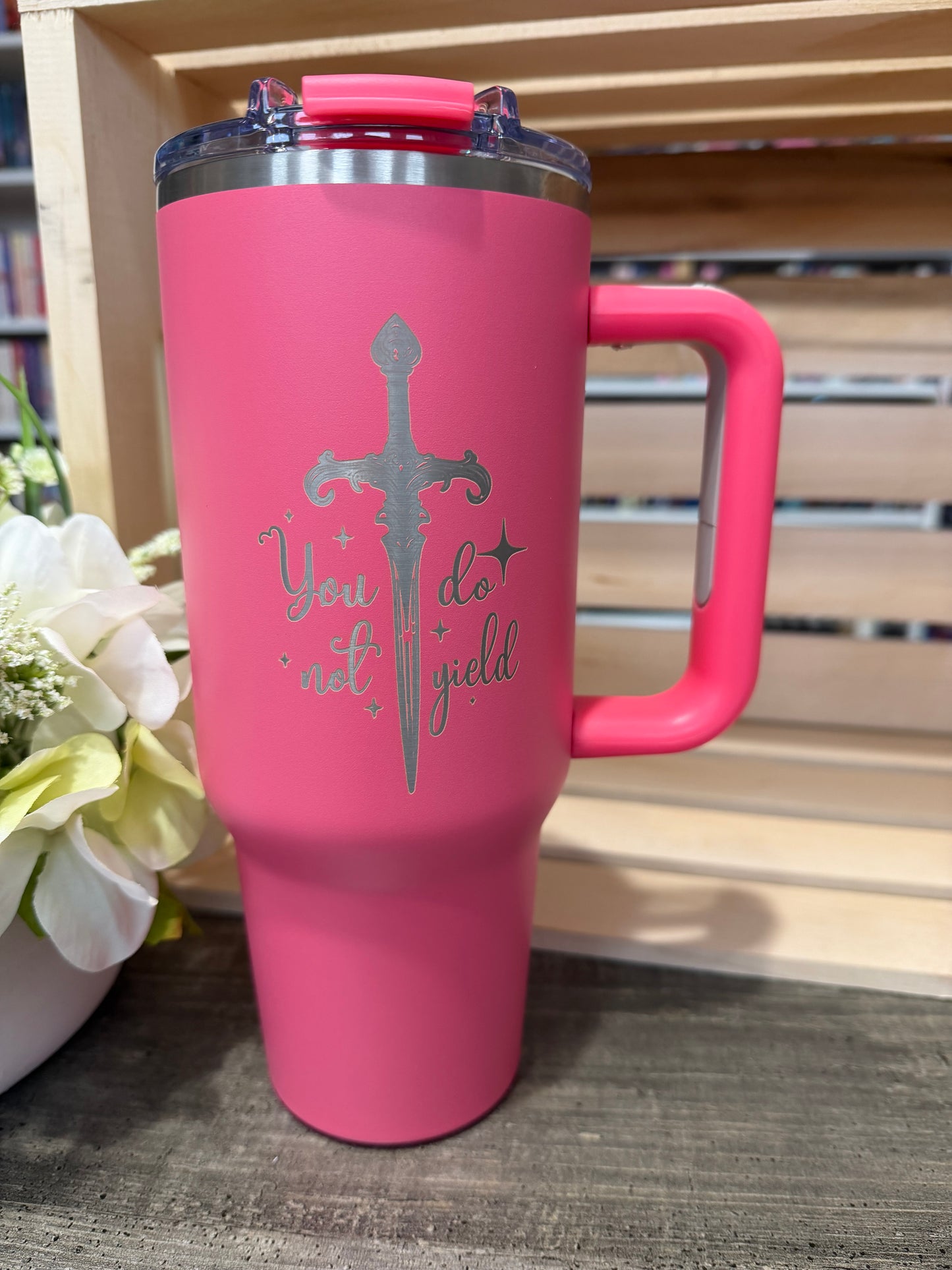 Throne of Glass | You Do Not Yield 40oz Tumbler