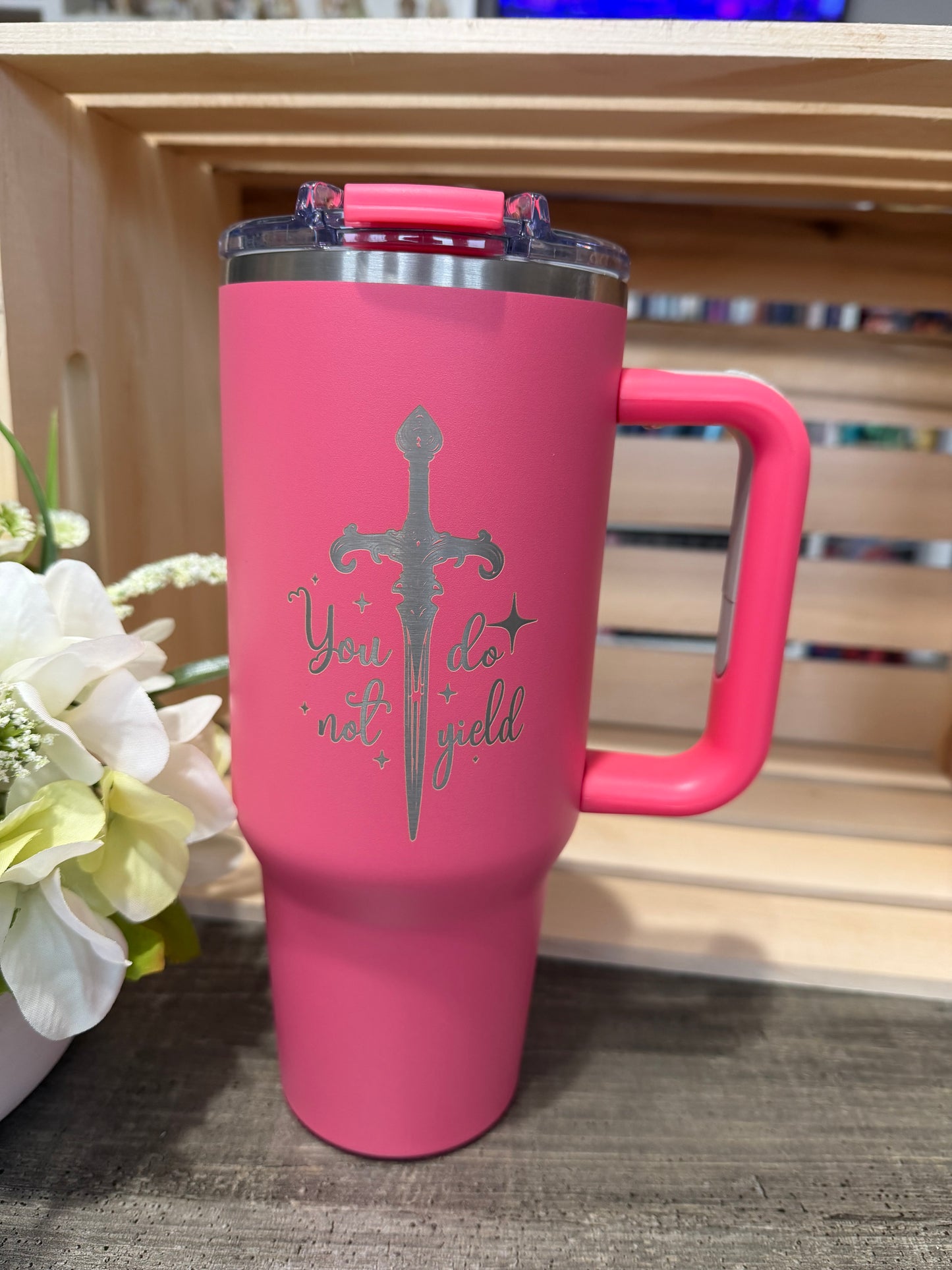 Throne of Glass | You Do Not Yield 40oz Tumbler