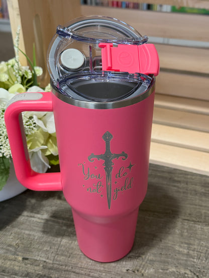 Throne of Glass | You Do Not Yield 40oz Tumbler