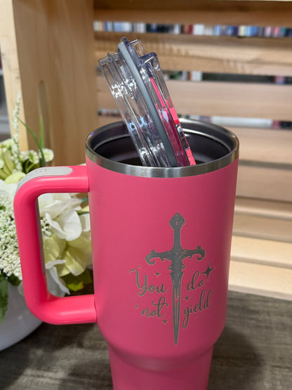 Throne of Glass | You Do Not Yield 40oz Tumbler