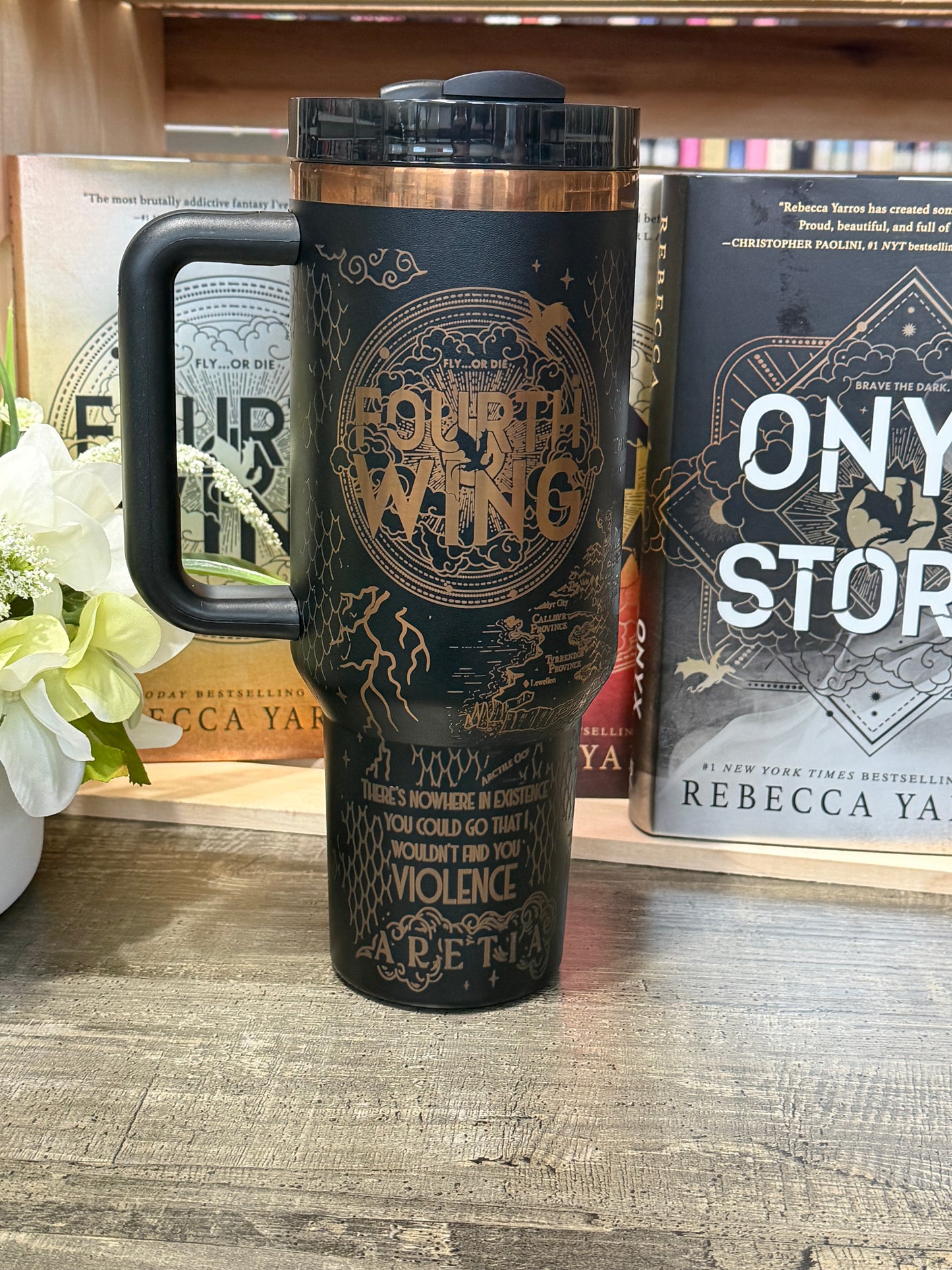 Fourth Wing 40oz Engraved