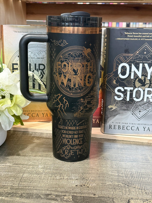 Fourth Wing 40oz Engraved
