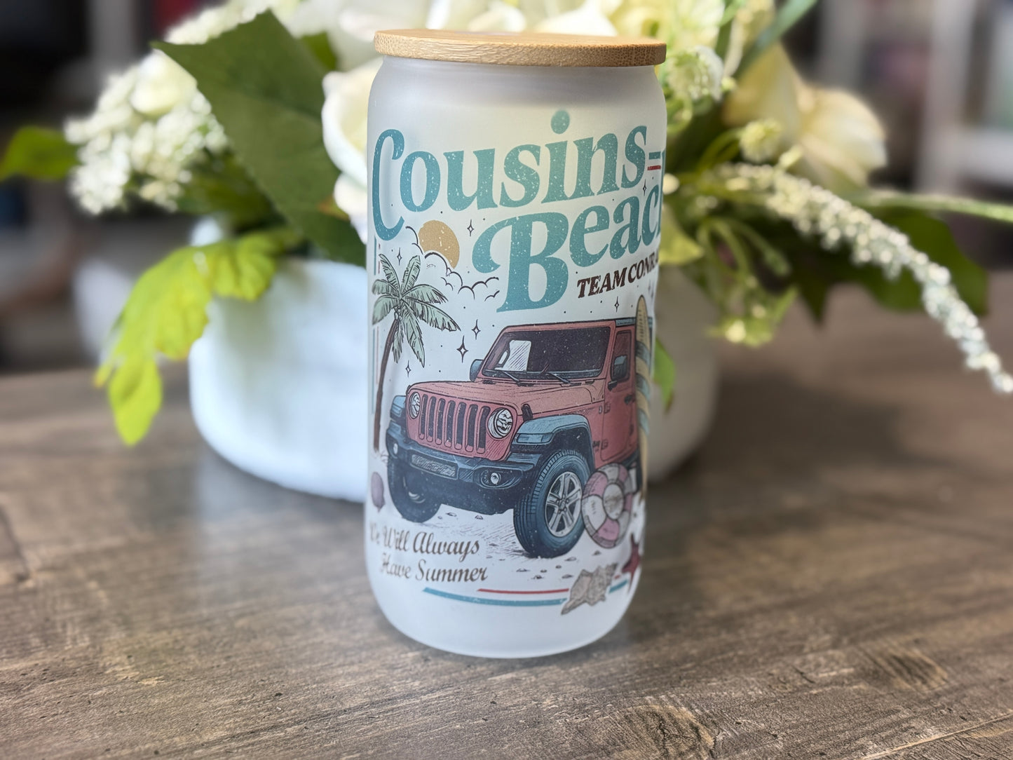 The Summer I Turned Pretty | Glass Tumbler | Team Conrad Jeep
