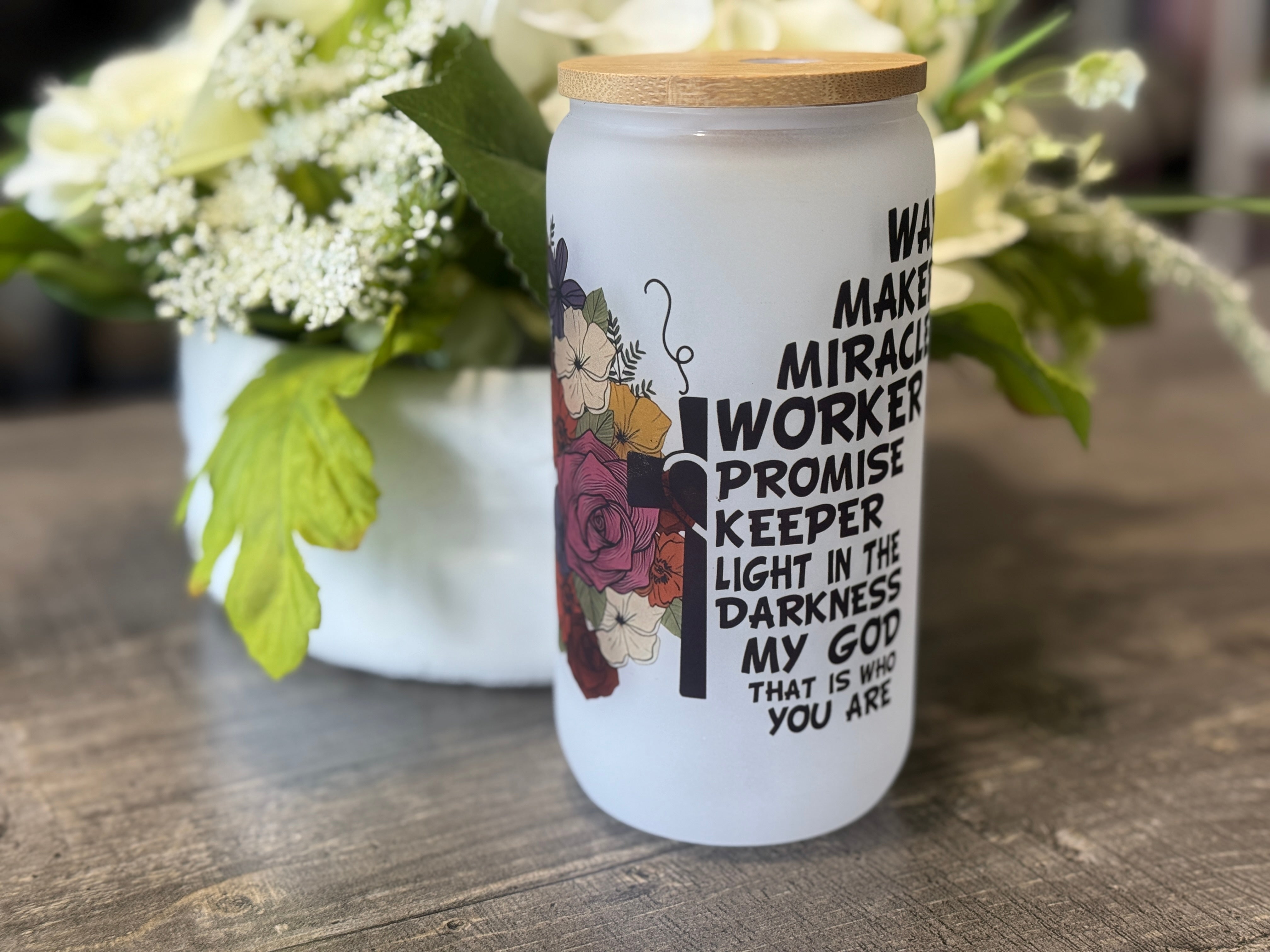 Waymaker | Faith | Glass Tumbler