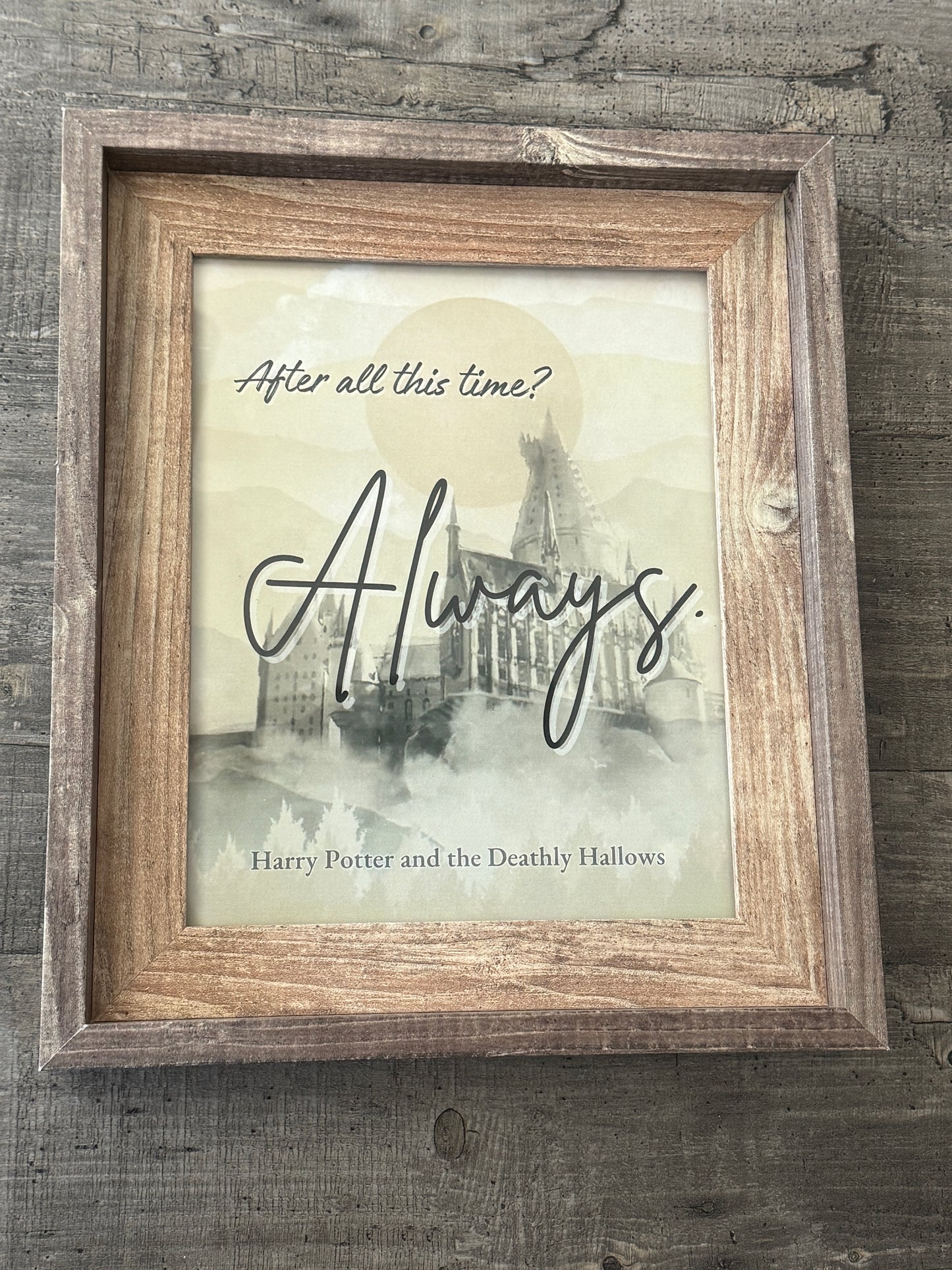 Bookish Frame | Harry Potter