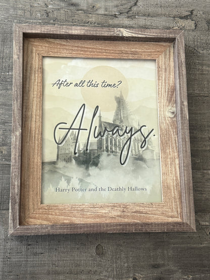 Bookish Frame | Harry Potter