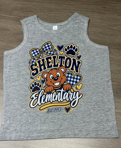Shelton Elementary Spirit Shirt - Youth Tank Top