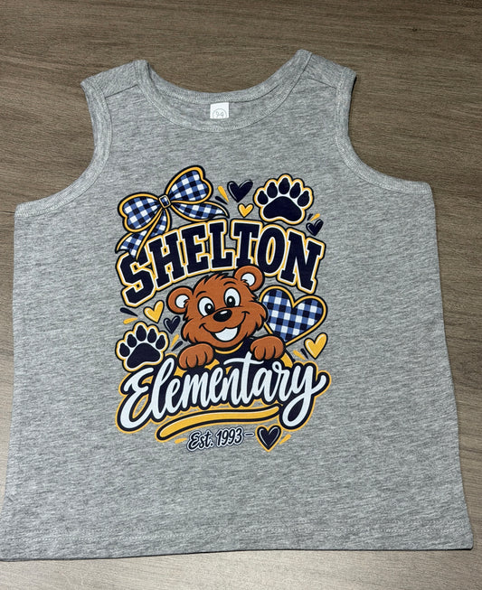 Shelton Elementary Spirit Shirt - Youth Tank Top