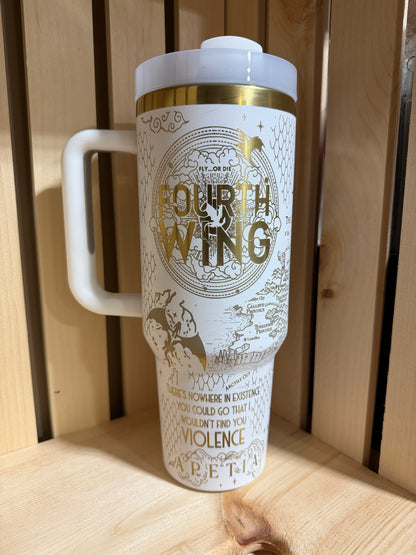 Fourth Wing 40oz Engraved