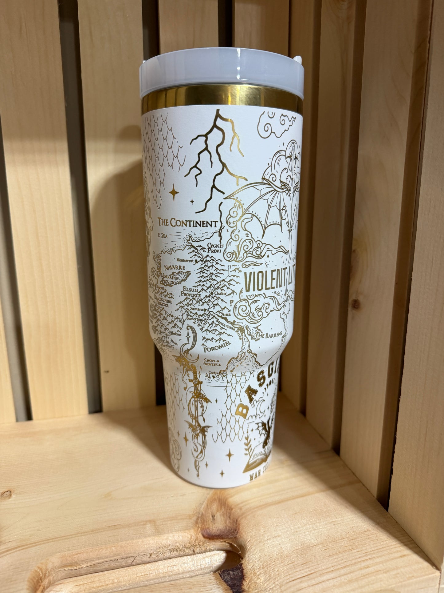 Fourth Wing 40oz Engraved