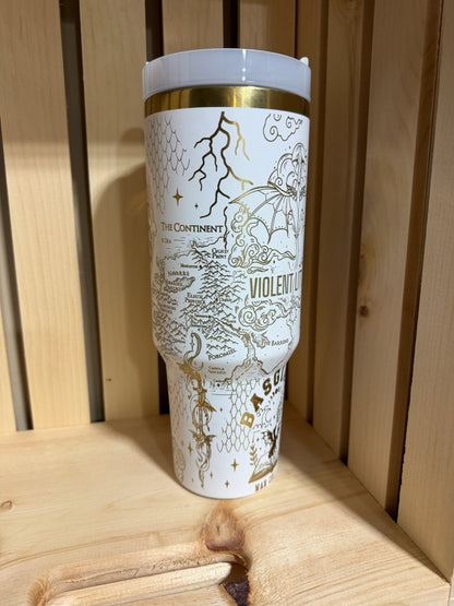 Fourth Wing 40oz Engraved
