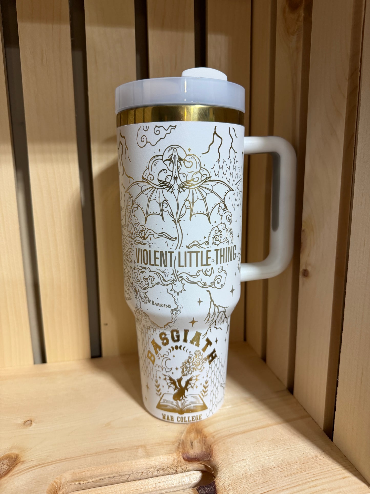 Fourth Wing 40oz Engraved