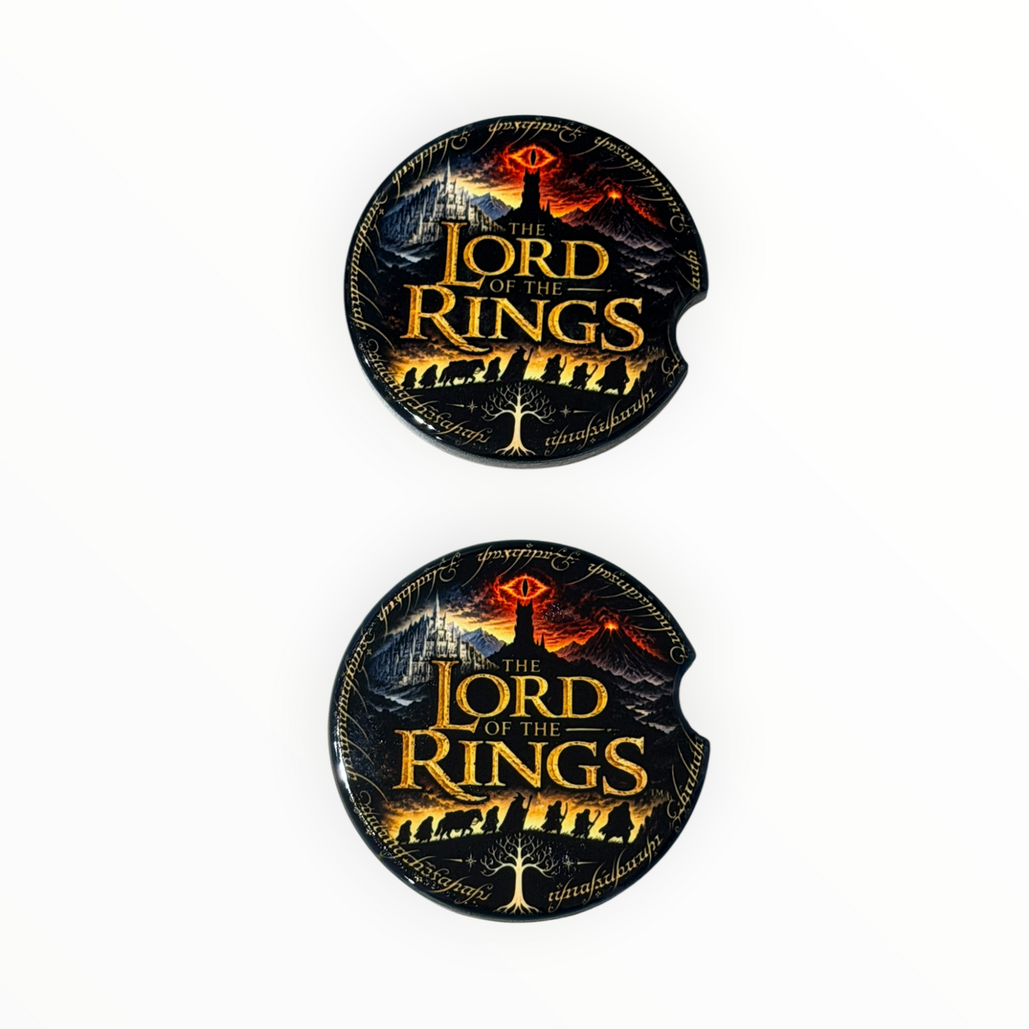 Lord of the Rings Car Coaster Set
