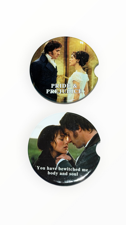 Pride & Prejudice Car Coaster Set