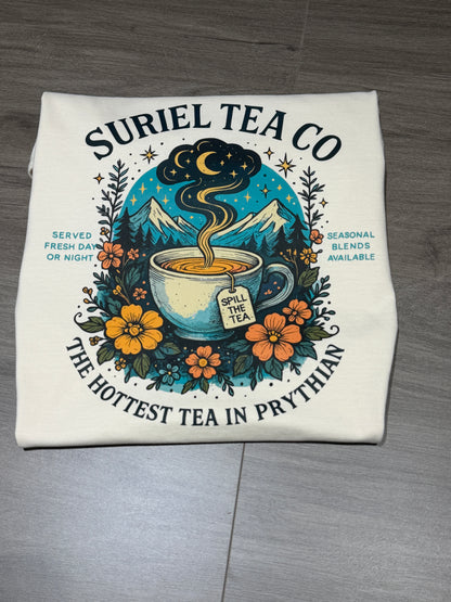 ACOTAR Suriel Tea Co. t-shirt, view 5
