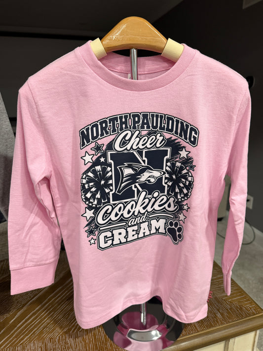 Cookies & Creme | North Paulding Youth Cheer Long Sleeve Shirt