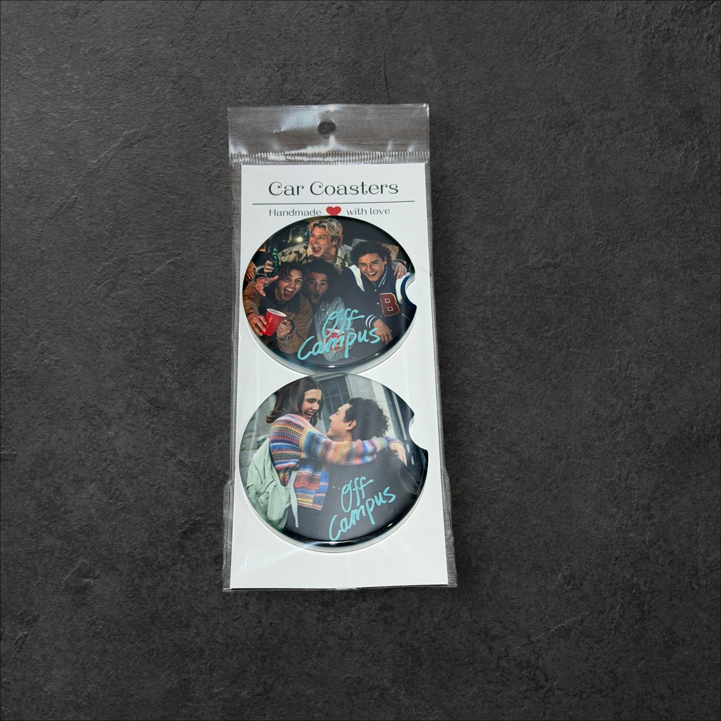 Off Campus Car Coaster Set
