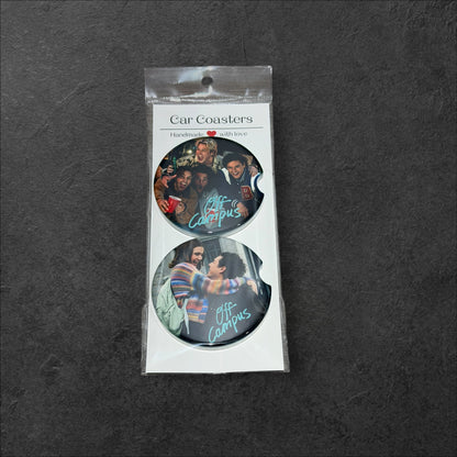 Off Campus Car Coaster Set