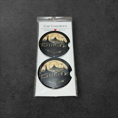 Lord of the Rings Car Coaster Set
