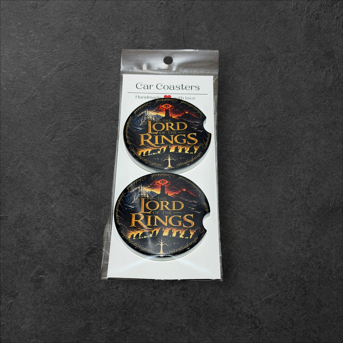 Lord of the Rings Car Coaster Set
