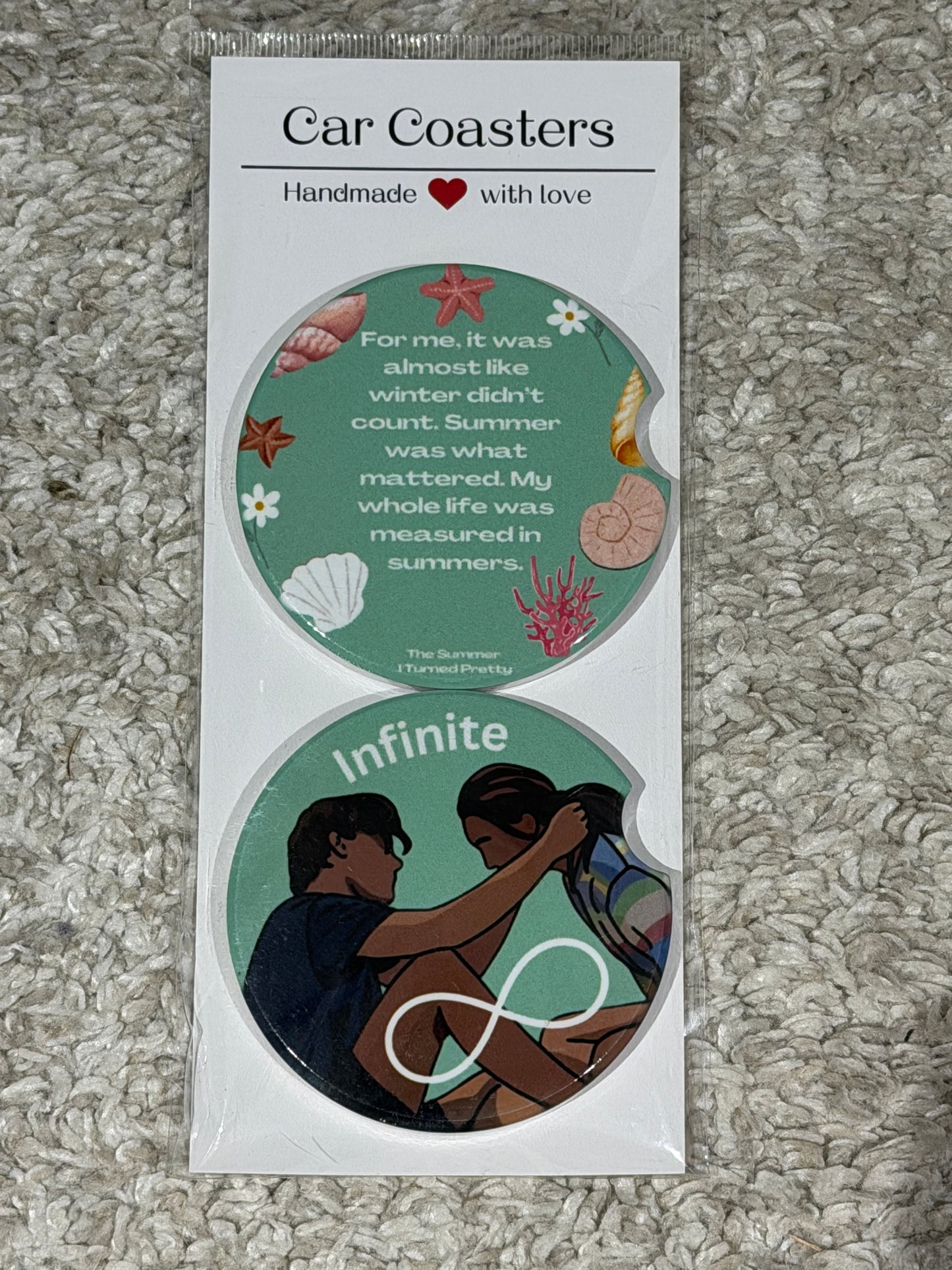The Summer I Turned Pretty Quote  – Infinite Car Coasters