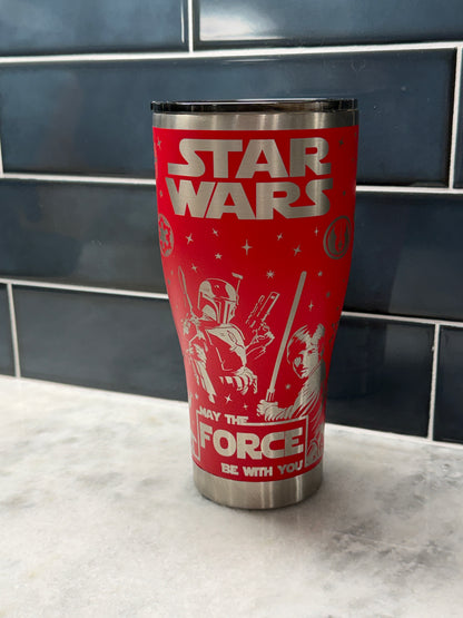 Star Wars 30oz Engraved Tumbler