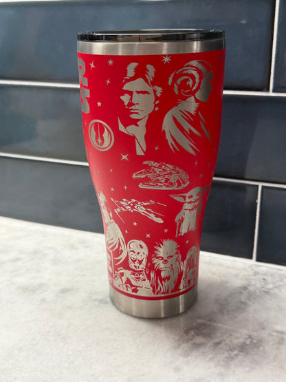 Star Wars 30oz Engraved Tumbler
