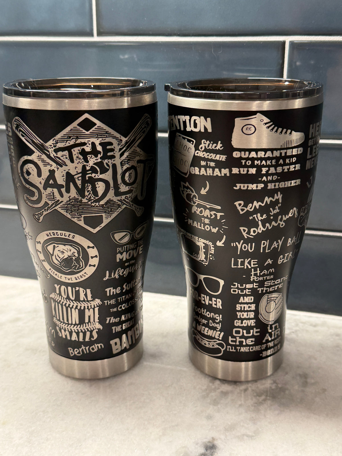 The Sandlot 30oz Engraved Tumbler