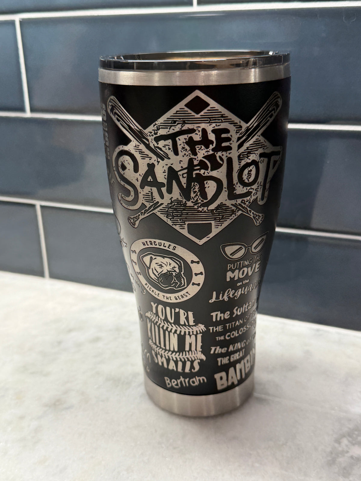 The Sandlot 30oz Engraved Tumbler