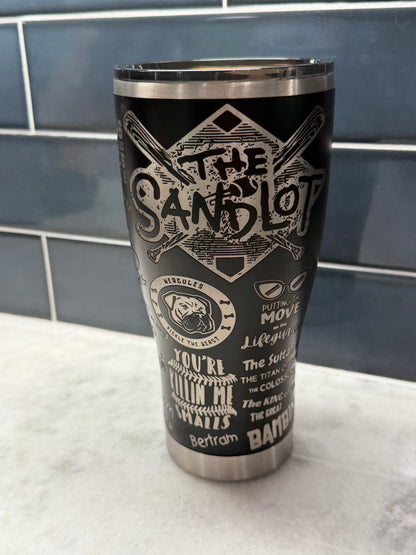 The Sandlot 30oz Engraved Tumbler