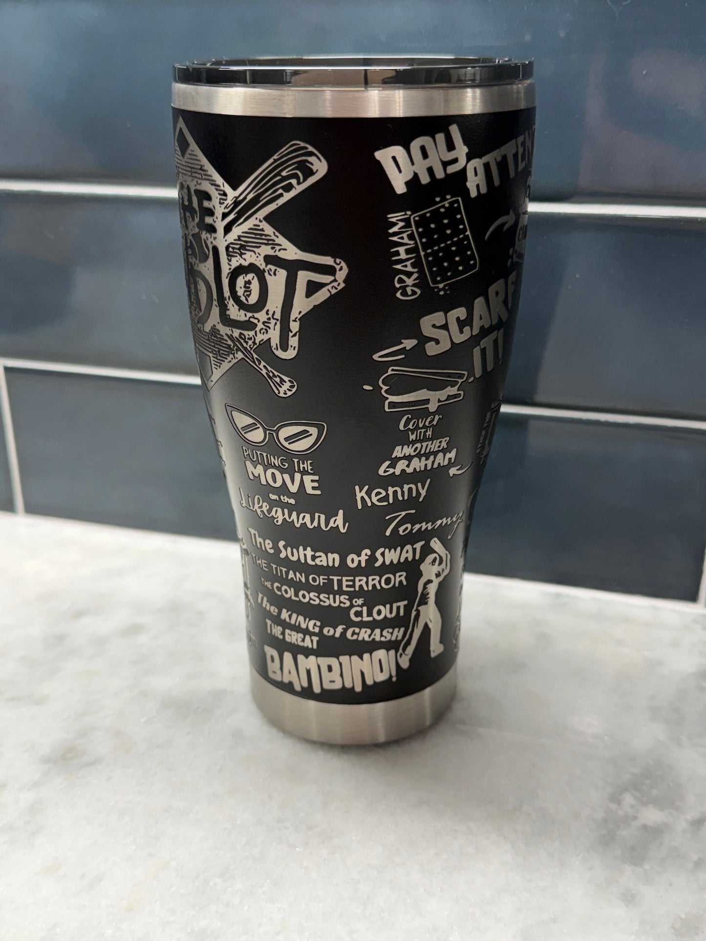The Sandlot 30oz Engraved Tumbler