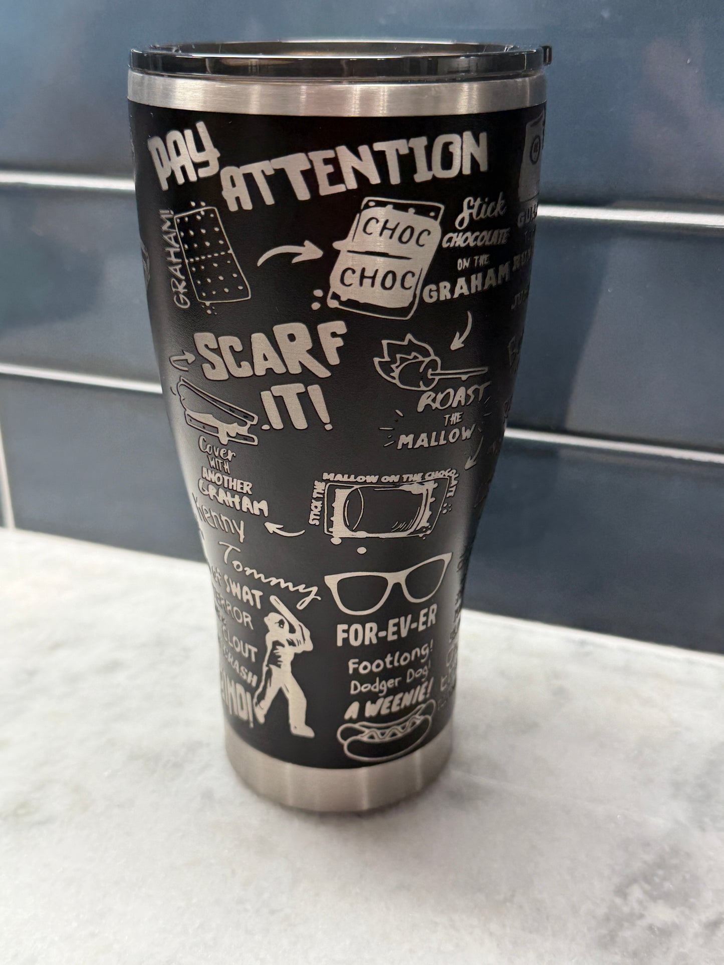 The Sandlot 30oz Engraved Tumbler