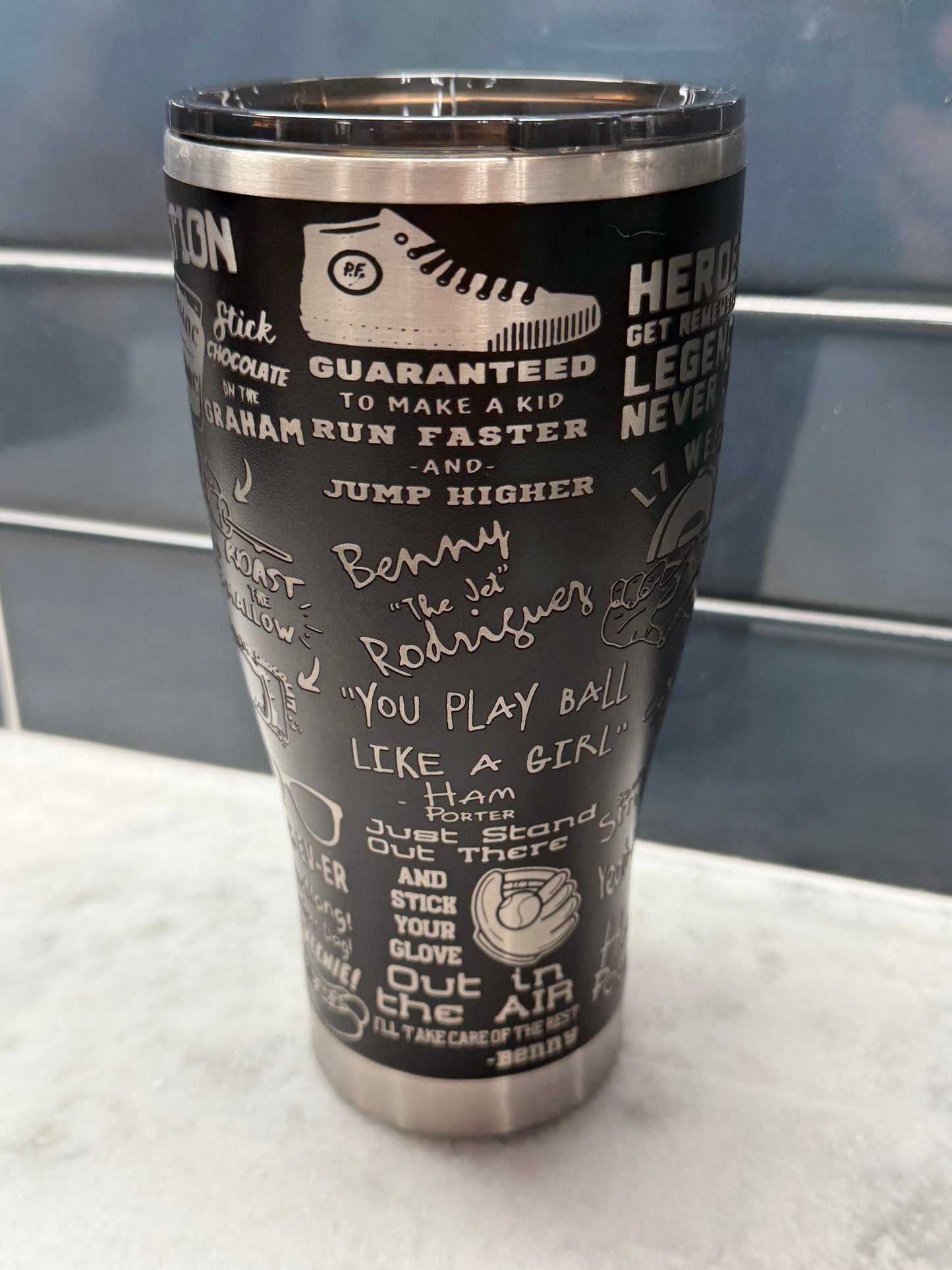 The Sandlot 30oz Engraved Tumbler