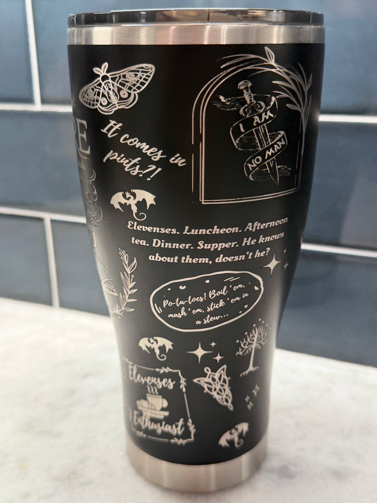 The Shire 30oz Engraved Tumbler