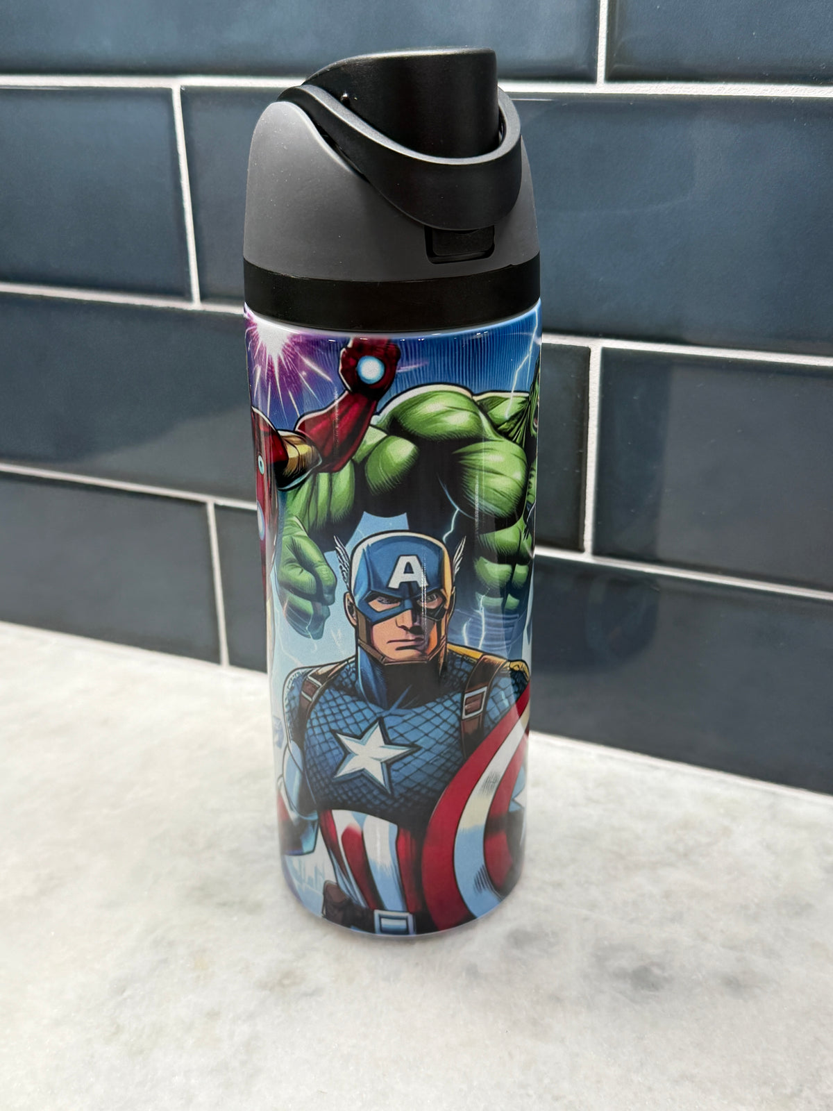 Avengers 24oz Owala Style Tumbler