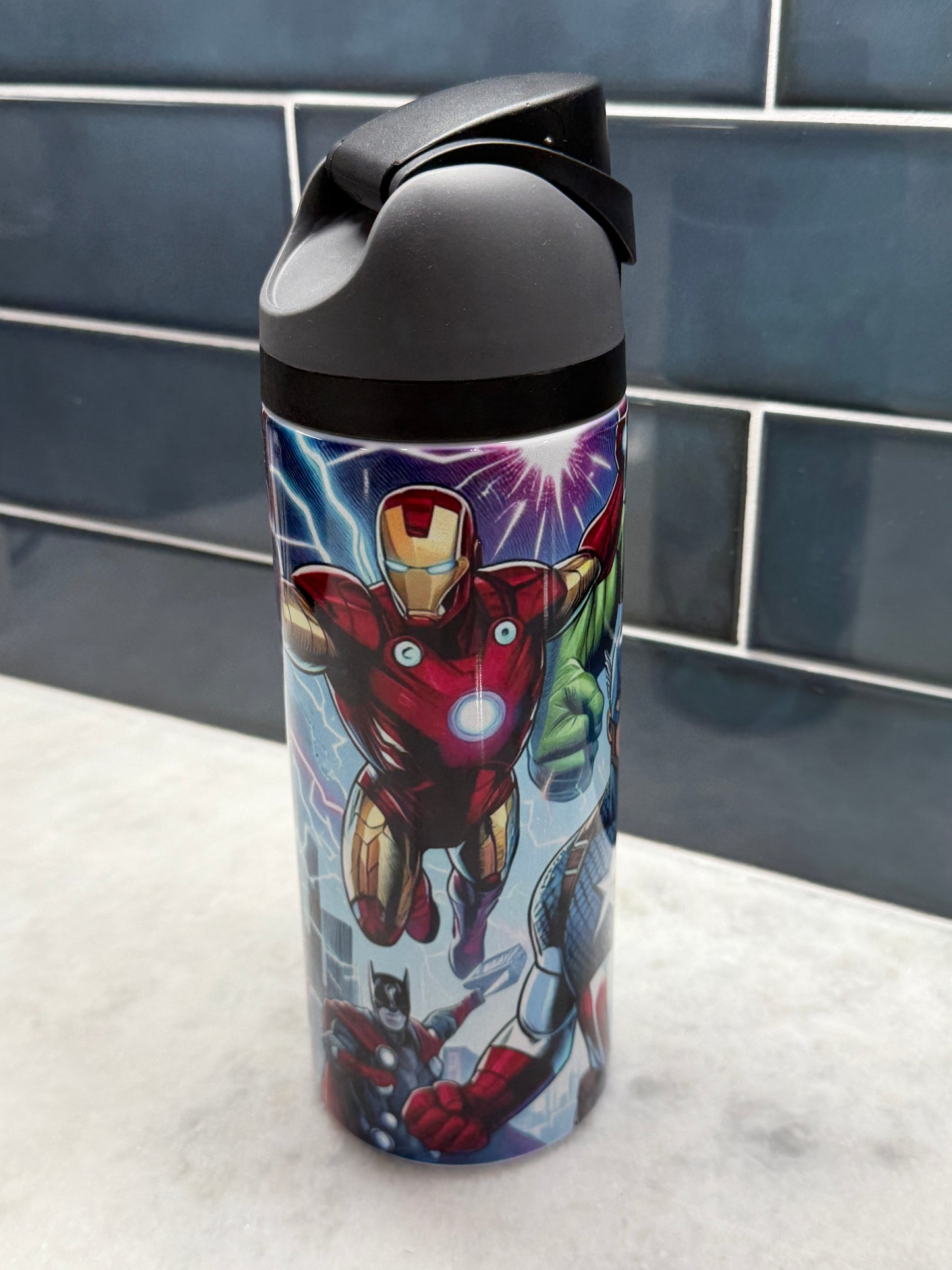 Avengers 24oz Owala Style Tumbler
