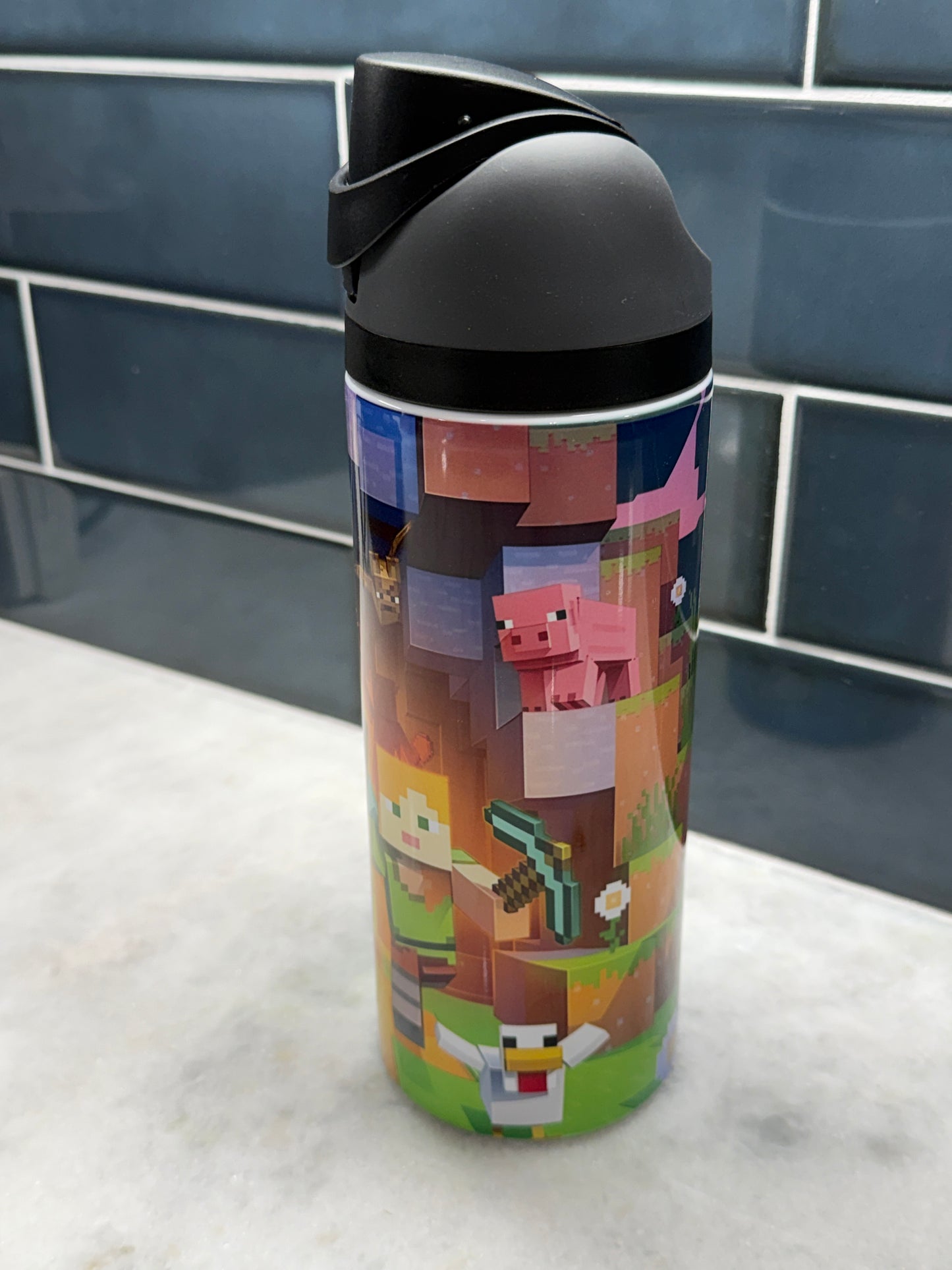 Mincecraft 24oz Owala Style Tumbler