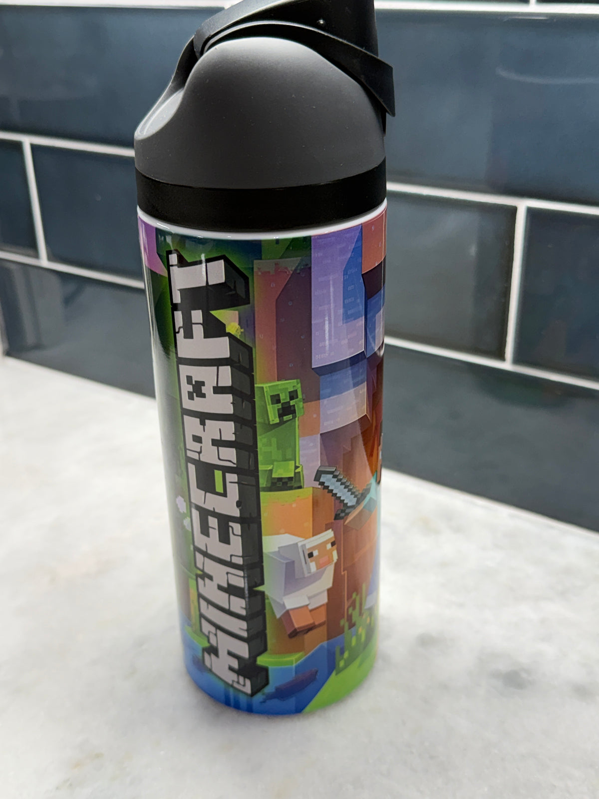 Mincecraft 24oz Owala Style Tumbler