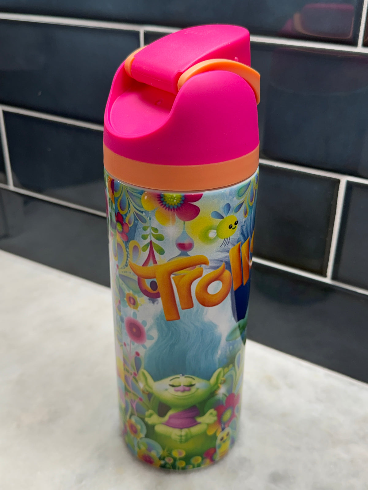 Trolls 24oz Owala Style Tumbler