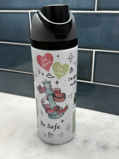 Twilight White 24oz Owala Style Tumbler