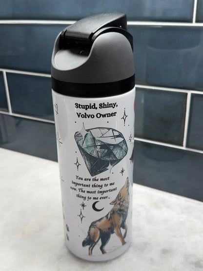 Twilight White 24oz Owala Style Tumbler