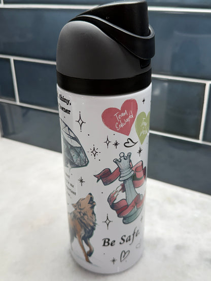 Twilight White 24oz Owala Style Tumbler