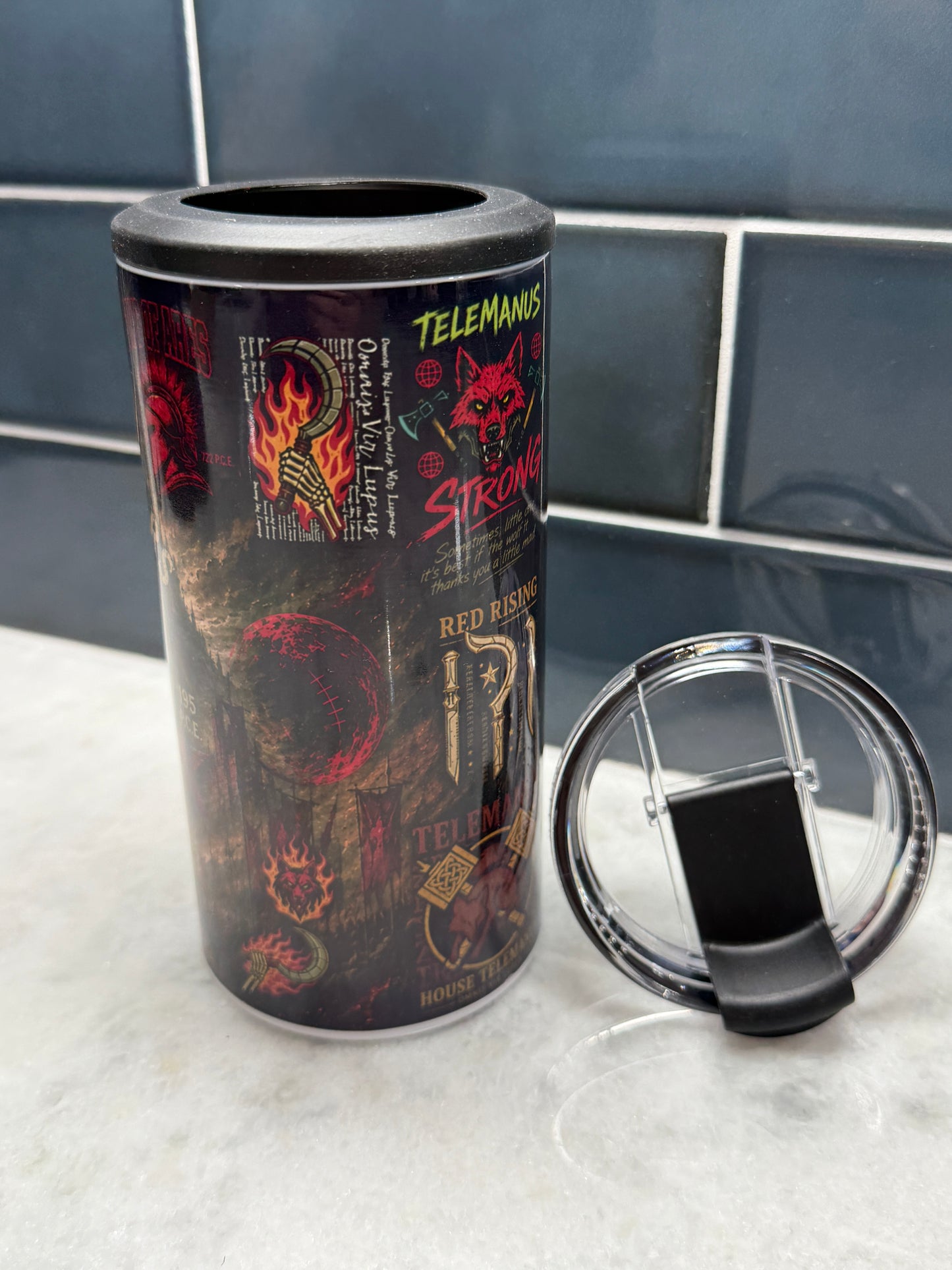 Red Rising 4 in 1 Can Cooler