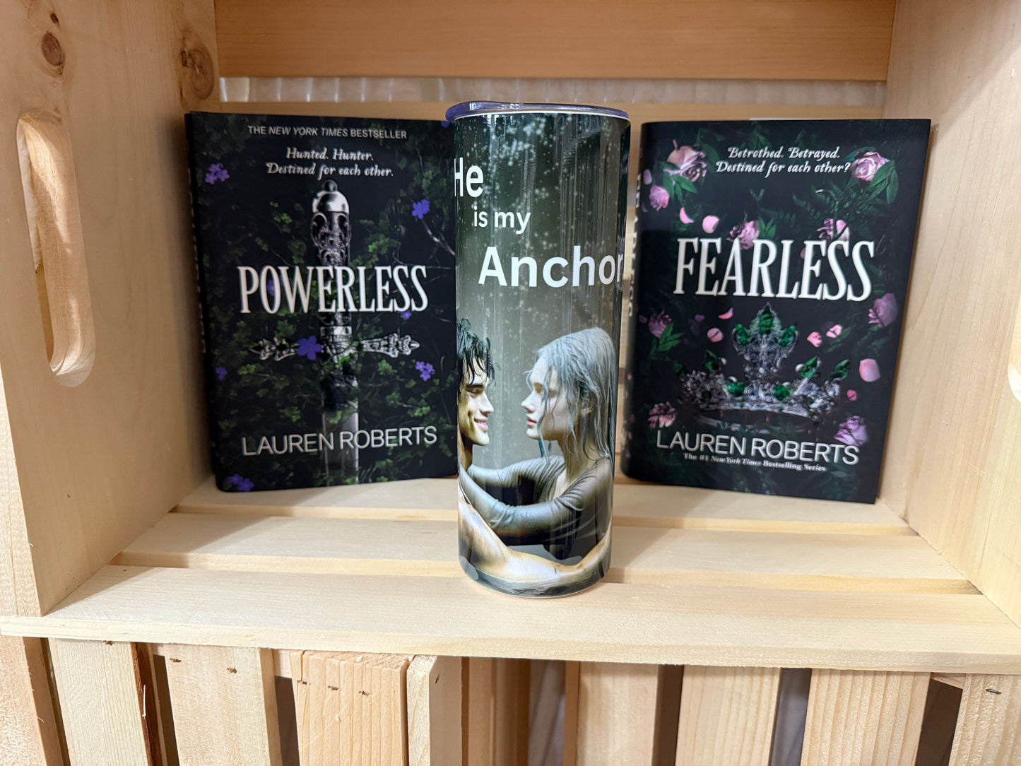 Powerless | “He Is My Anchor” Tumbler